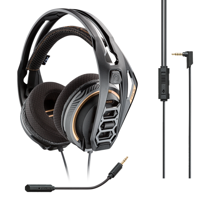 Геймърска слушалка Plantronics RIG 400 PRO, Черен