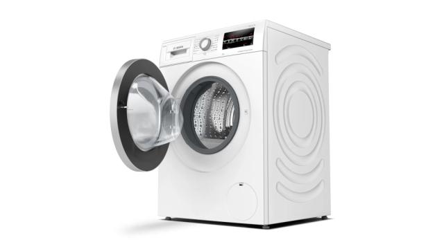 Пералня Bosch WAU28S60BY SER6 Washing machine 9kg, 1400 rpm, iDOS 2.0 fixed softener tank, 49/73dB, silver-black grey door