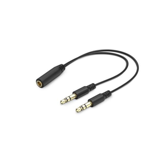 Геймърски слушалки Hama uRage Soundz 100, Микрофон, 3.5мм жак, Черен