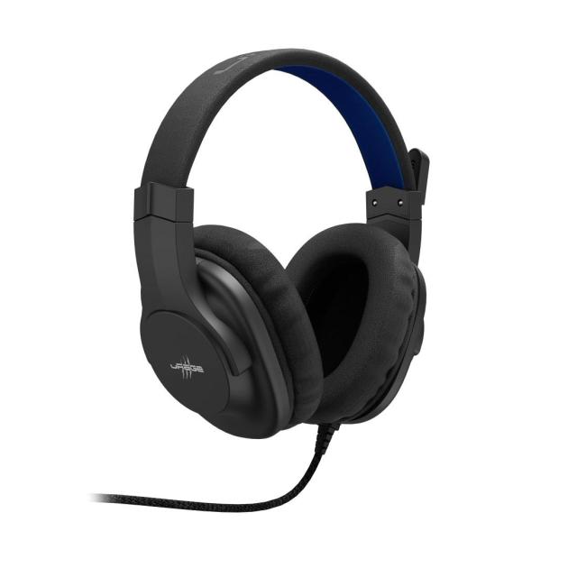 Геймърски слушалки Hama uRage Soundz 200, Микрофон, USB, Черен