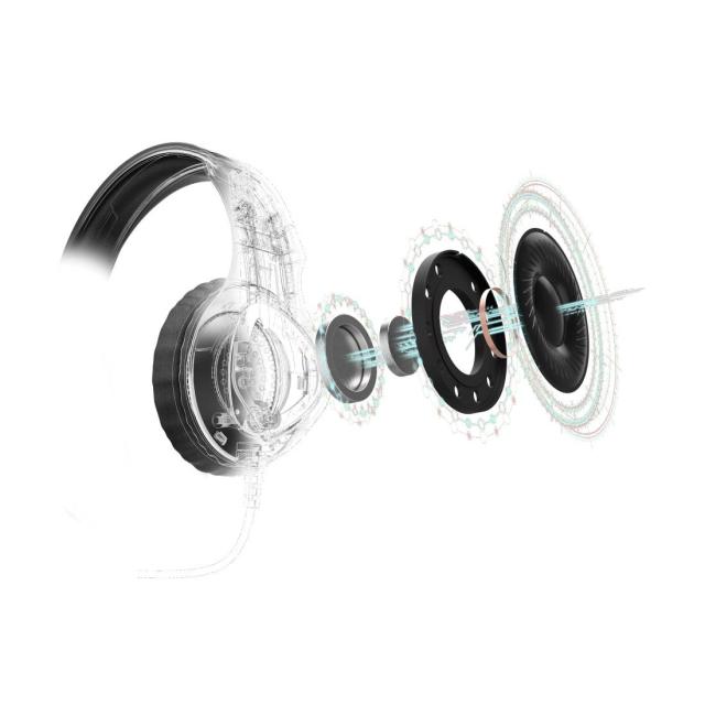 Геймърски слушалки Hama uRage SoundZ 400, Микрофон, USB Черен