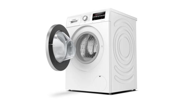 Пералня Bosch WAU28T61BY SER6 Washing machine 9kg, 1400 rpm, 48/72dB, silver-black grey door