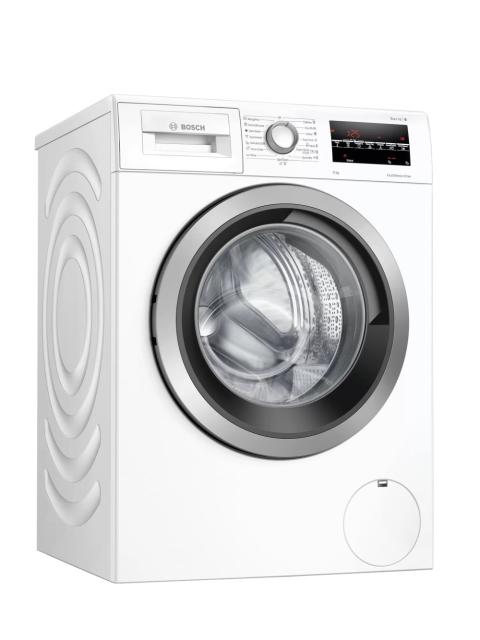 Пералня Bosch WAU24T60BY SER6 Washing machine 9kg, 1200 rpm, 48/72db, silver-black grey door
