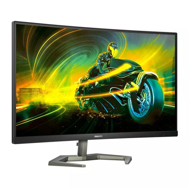 Монитор Philips 27M1C5500VL, 27" Curved 1500R VA WLED, 2560x1440@165Hz, 4ms GtG, 1ms MPRT, 250cd m/2, 4000:1, Mega Infinity DCR, Adaptive sync, FlickerFree, Low Blue Light, Tilt, 2xHDMI, DP