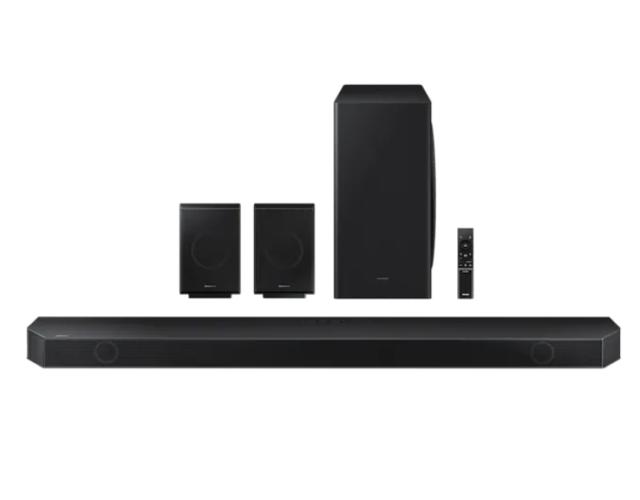 Аудио система Samsung HW-Q930B Soundbar 540 Watts 9.1.4ch, Wireless Dolby Atmos, Q-Symphony, SpaceFit Sound+, Black