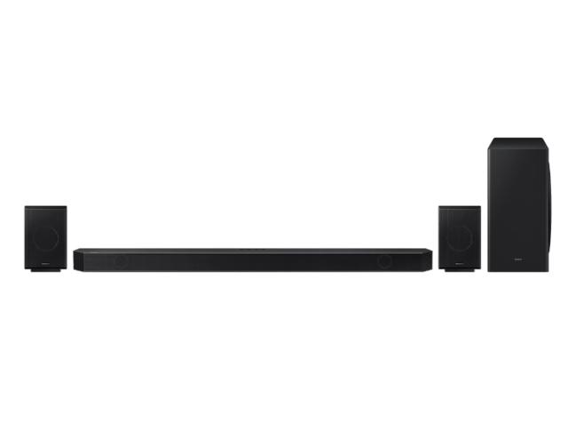 Аудио система Samsung HW-Q930B Soundbar 540 Watts 9.1.4ch, Wireless Dolby Atmos, Q-Symphony, SpaceFit Sound+, Black