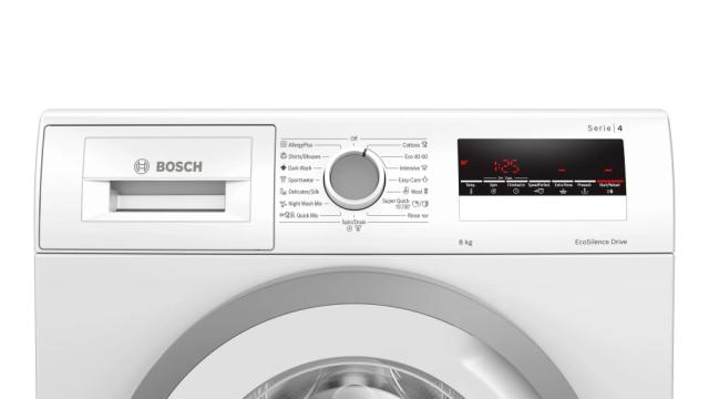 Пералня Bosch WAN28263BY SER4 Washing machine 8kg, 1400 rpm, 52/74db, grey white door, Rinse Plus