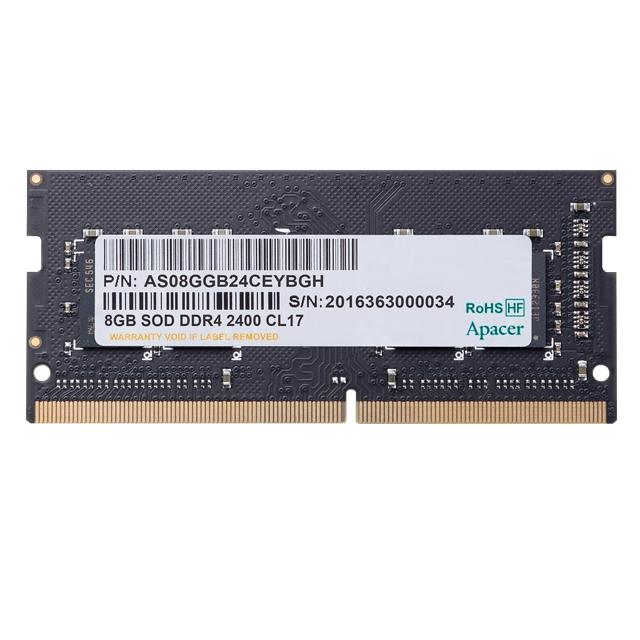 Памет Apacer 8GB DDR4 2400MHz, SO-DIMM, 1.2V