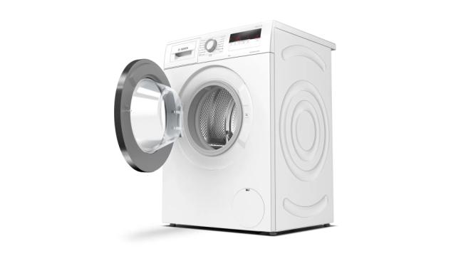 Пералня Bosch WAN28160BY SER4 Washing machine 8kg, 1400 rpm, 52/74dB, black-black grey door