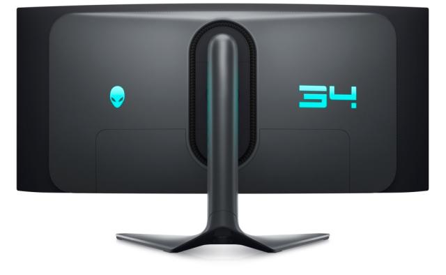 Монитор Dell Alienware AW3423DWF, 34" CURVED QD-OLED GAMING LED 21:9 AR, 0.1ms GtG, WQHD (3440x1440), 165Hz, 1000:1, 250 cd/m2, AMD FreeSync Premium, HDR 400, 99.3% DCI-P3 ,HDMI, DP, USB 3.2 Hub, PIP, PBP, ComfortView, Height Adjustable, Swivel, Tilt
