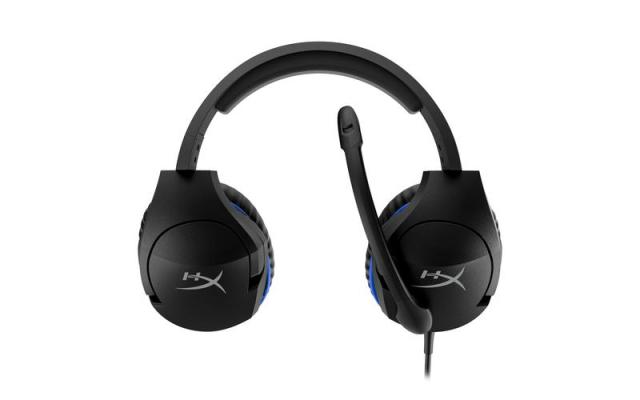 Геймърски слушалки HyperX Cloud Stinger Core (PS4/PS5), Микрофон, Черни/Син