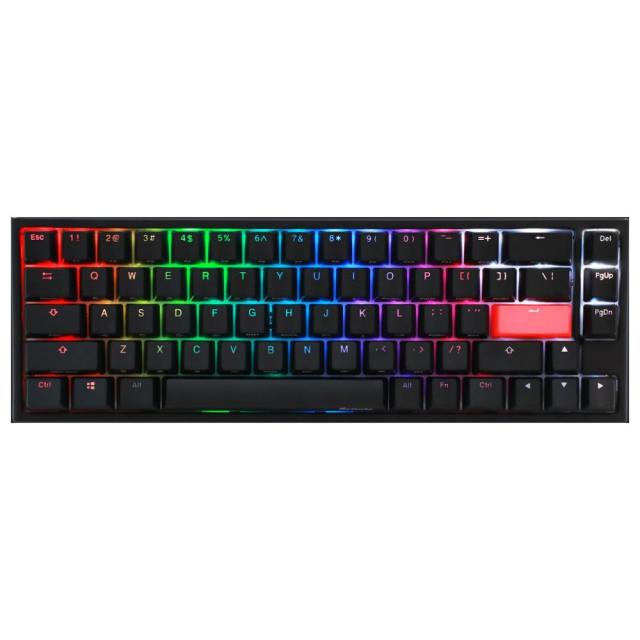 Геймърскa механична клавиатура Ducky One 2 SF RGB, Cherry MX Silver