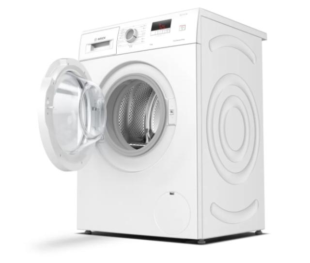 Пералня Bosch WAJ24063BY SER2 Washing machine 8kg, 1200 rpm, 52/76dB, white-grey door