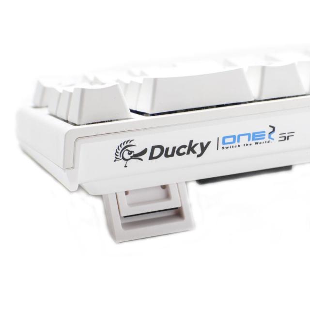 Геймърскa механична клавиатура Ducky One 2 SF White RGB, Cherry MX Brown