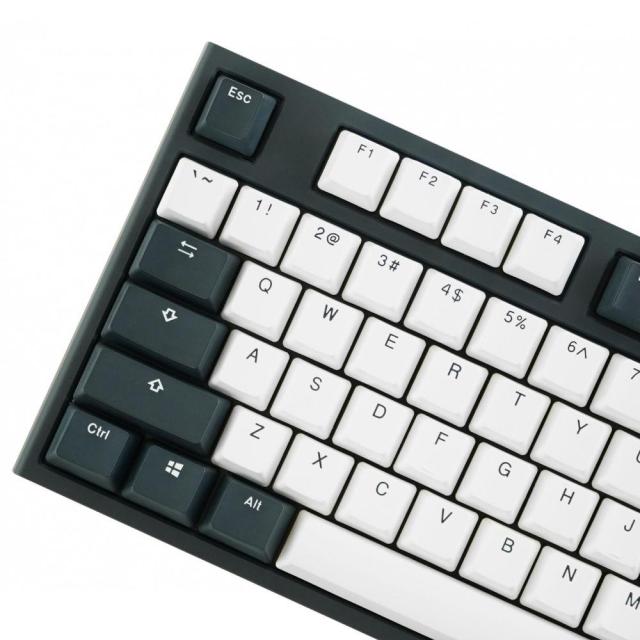 Геймърскa механична клавиатура Ducky One 2 Tuxedo TKL, Cherry MX Silver