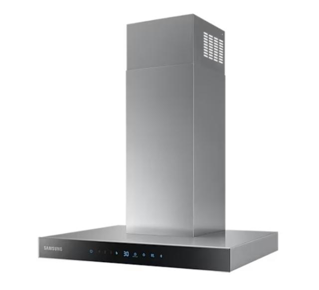 Аспиратор Samsung NK24N5703BS/UR, Wall Mount Cooker Hood with Auto Connectivity, 60cm, Touch Control, Color STSS with Black glass, 4 extraction speeds, Max / Boost Extraction, Sound Power Normal/ Boost  72dBA/ 75 dBA, Lighting: LED 2*2.5 W, A energy 