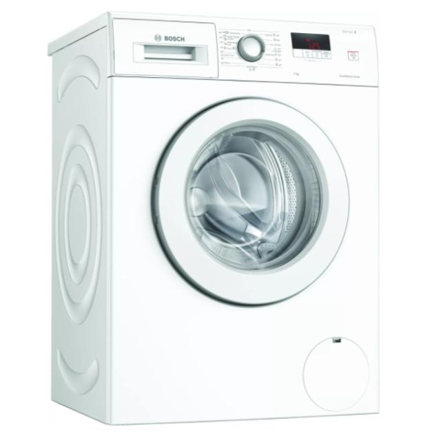 Пералня Bosch WAJ24062BY SER2 Washing machine 7kg, 1200 rpm, 52/74dB, grey white door