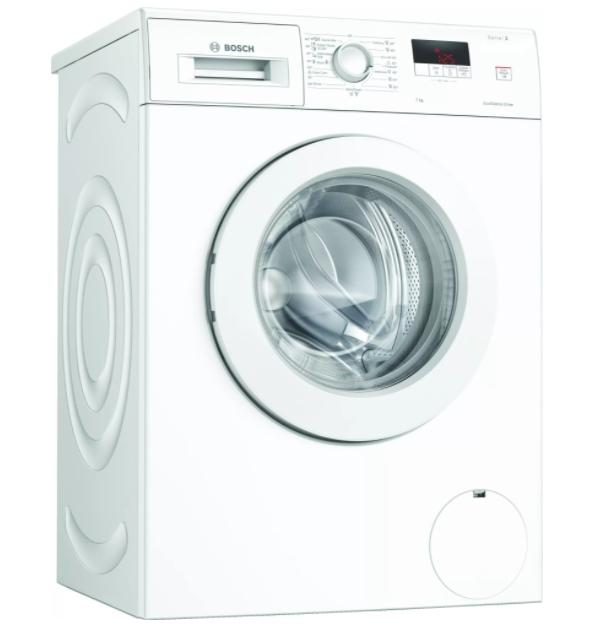 Пералня Bosch WAJ20061BY SER2 Washing machine 7kg, 1000 rpm, 52/72dB, white door