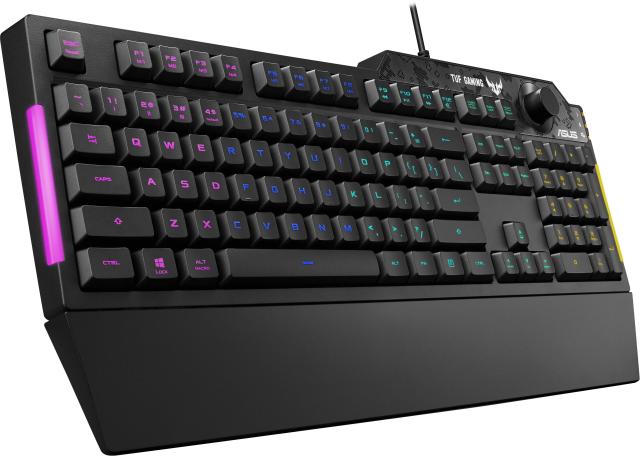 Геймърска клавиатура ASUS TUF Gaming K1, Armoury Crate, AURA Sync RGB