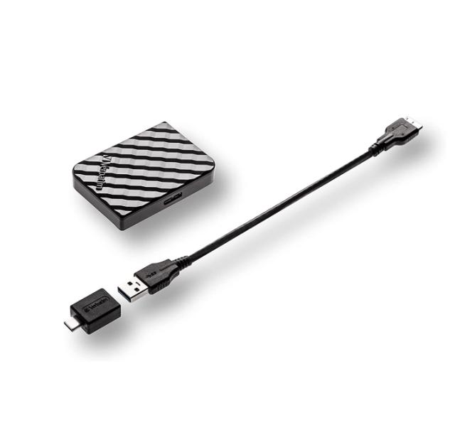 Твърд диск Verbatim STORE 'N' GO Mini SSD USB 3.2 Gen 1 1TB Black