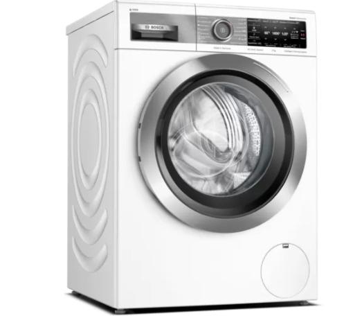 Пералня Bosch WAV28EH0BY, HomeProfessional Washing machine, 9kg, 1400 rpm, A, 49/70 dB(A), i-DOS, 4D Wash, HC, AntiStain Plus 16, TFT Display, AquaStop, Interior light, waveDrum 65 l, white, grey door