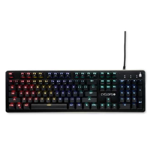 Механична Геймърскa клавиатура Spartan Gear Cyclops 2, Outemu