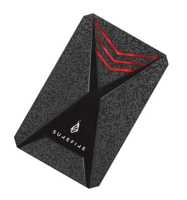 Твърд диск Verbatim SureFire 2.5" Gaming Bunker SSD USB 3.2 Gen 1 512GB Black