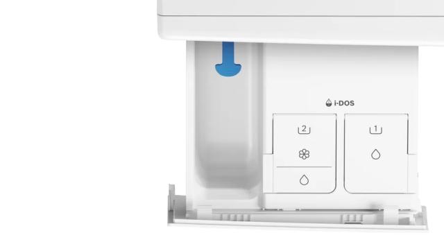 Пералня Bosch WAV28KH1BY SER8, Washing machine 9kg, 1400rpm, A, 49/70 dB(A), i-DOS, 4D Wash, HC, AquaStop, Interior light, waveDrum 65 l, white, grey door