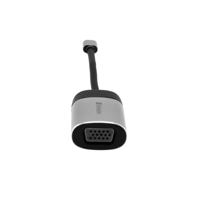 Адаптер Verbatim USB-C to VGA Adapter - USB 3.1 Gen 1/VGA 10cm Cable