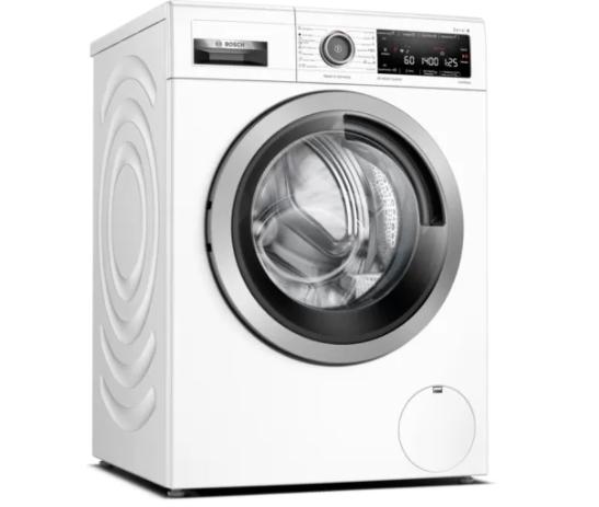 Пералня Bosch WAV28MH0BY SER8, Washing machine 9kg,1400rpm, A, 49/70 dB(A), 4D Wash, AntiStain 4, AquaStop, Interior light, waveDrum 65 l, HC, white, grey door