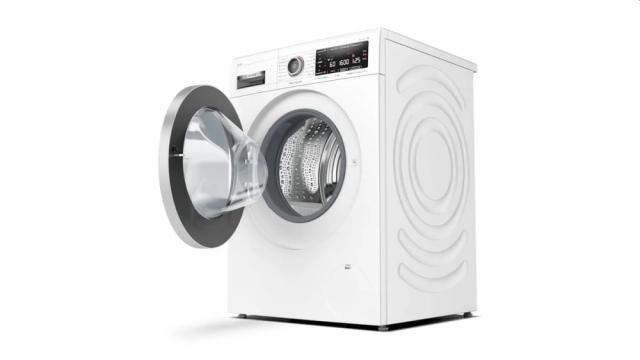 Пералня Bosch WAX32KH3BY, SER8, Washing machine 10 kg, 1600 rpm, Energy Efficiency B, Spin Efficiency A, iDOS, 4D Wash, EcoSilence Drive, AquaStop, Home Connect, 72 dB, XXL drum volume 70 l, white