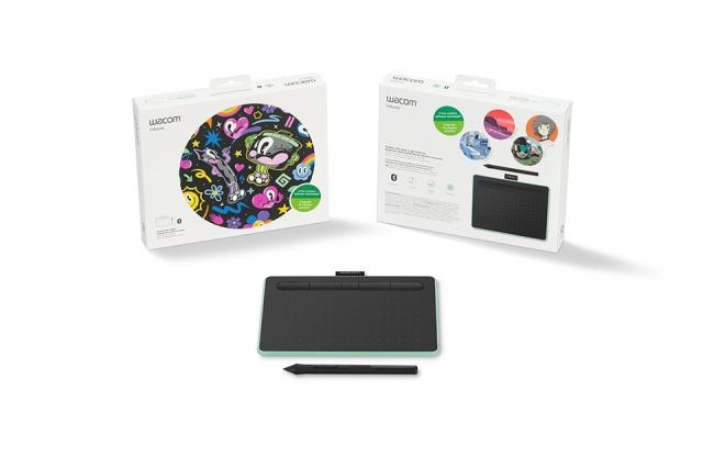 Таблет Wacom Intuos M Bluetooth Black + Transcend 4-Port HUB, USB 3.1 Gen 1