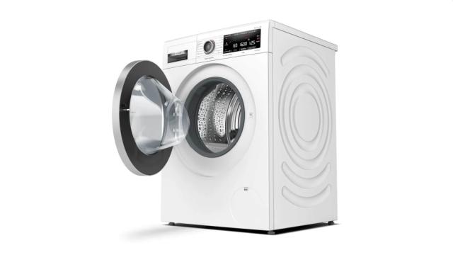 Пералня Bosch WAX32M41BY, SER8, Washing machine 10 kg, 1600 rpm, Energy Efficiency B, Spin Efficiency A, AntiStain Removal, 4D Wash, EcoSilence Drive, AquaStop, 72 dB, XXL drum volume 70 l, white