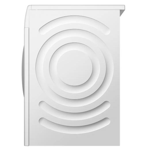 Пералня Bosch WAL28R60BY SER6, 10 kg, 1400 rpm, Energy Efficiency C, Spin efficiency B, 75 db(B), AntiStain 4, DirectSelect-Display, Interior light, waveDrum 70 l, silver-black grey door, HC