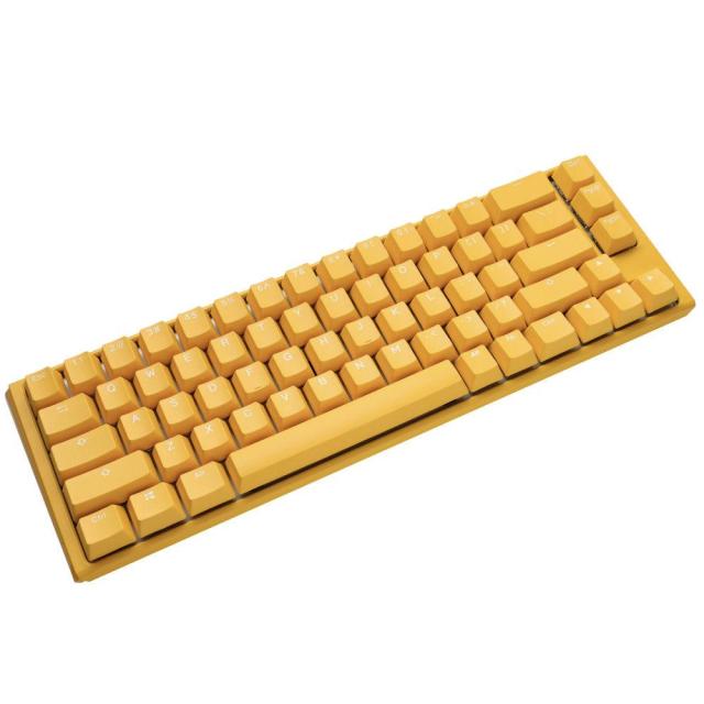 Геймърскa механична клавиатура Ducky One 3 Yellow SF 65, Cherry MX Brown суичове