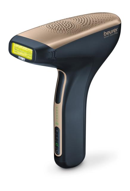 Фотоепилатор Beurer IPL 8800 Velvet Skin Pro Hair-remover, battery powered, Auto flash, 4.5 cm2, 1 attachment 2 cm2, 600 000 pulses, safe skin sensor, UV filter, 6 energy levels, black