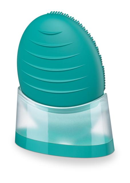 Уред за лице Beurer FC 52 Laguna silicone facial brush, 2-in-1 function - deep-pore cleansing & gently massage, Vibration technology, 15 intensities, Water-resistant, USB-C charging cable