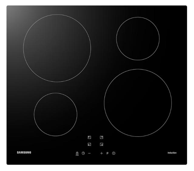 Керамичен плот Samsung NZ64M3NM1BB/OL, Induction Cooktop, 7.2 kw, touch control, 9 cooking levels+booster, auto shut off, auto pan detection
