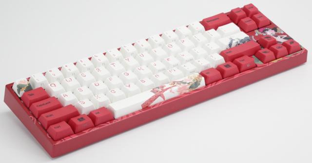 Геймърскa механична клавиатура Ducky x Varmilo Miya Koi 65%, Cherry MX Silent Red