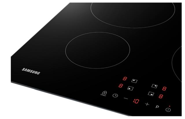 Керамичен плот Samsung NZ64M3NM1BB/OL, Induction Cooktop, 7.2 kw, touch control, 9 cooking levels+booster, auto shut off, auto pan detection