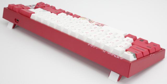 Геймърскa механична клавиатура Ducky x Varmilo Miya Koi 65%, Cherry MX Silent Red