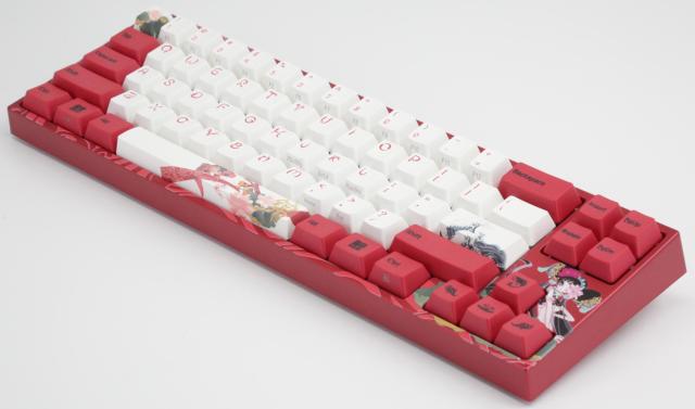 Геймърскa механична клавиатура Ducky x Varmilo Miya Koi 65%, Cherry MX Blue