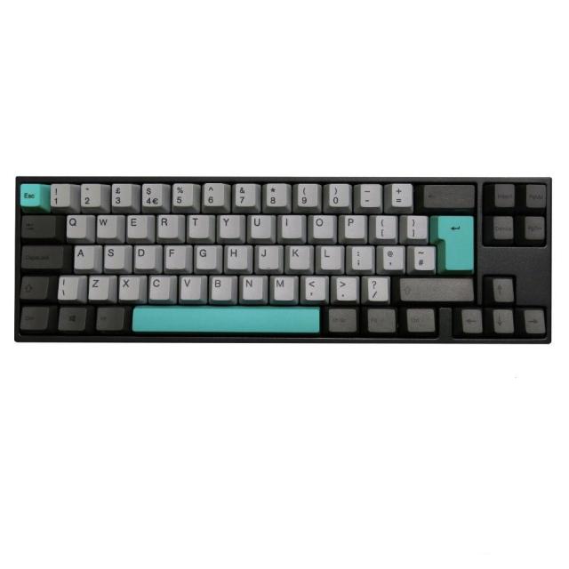 Геймърскa механична клавиатура Ducky x Varmilo Miya Mac Moonlight 65%, Cherry MX Red