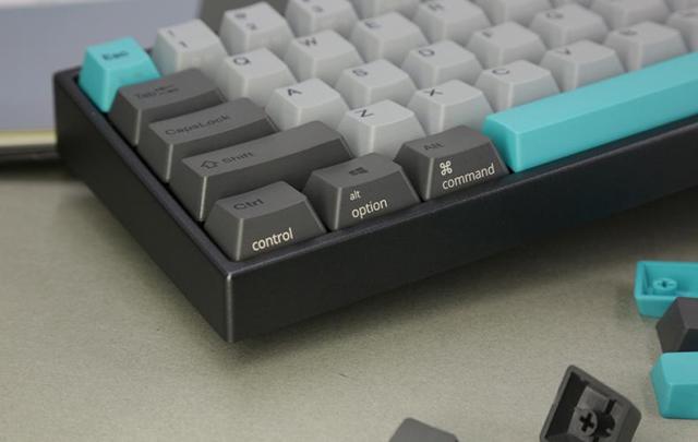 Геймърскa механична клавиатура Ducky x Varmilo Miya Mac Moonlight 65%, Cherry MX Silent Red