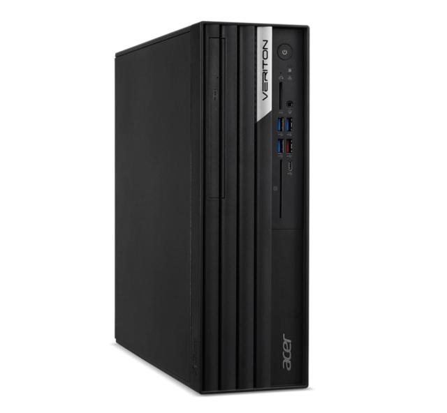 Настолен компютър Acer Veriton X4690G, Intel Core i3-12100 / up to 4.30GHz, 12MB, 8GB DDR4, 1TB HDD / SATA III / 7200rpm + M.2 slot, DVD+RW, Intel UHD Graphics, Gigabit LAN, PSU: 180W 80PLUS Bronze, Kbd & Mouse USB, No OS, 3Y