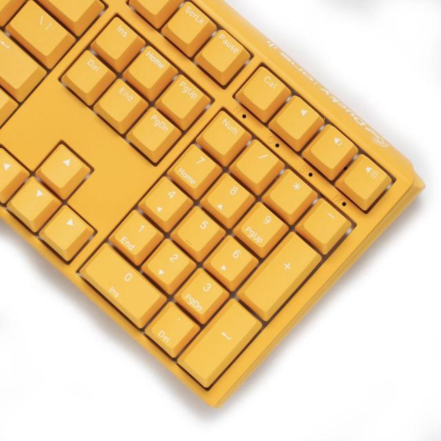 Геймърскa механична клавиатура Ducky One 3 Yellow Full-Size, Cherry MX Silent Red