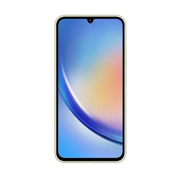 Мобилен телефон Samsung SM-A346 GALAXY A34 5G 128 GB 6GB RAM, Dual SIM, Light Green