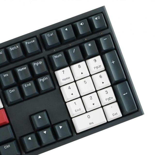 Геймърскa механична клавиатура Ducky One 2 Tuxedo, Cherry MX Black