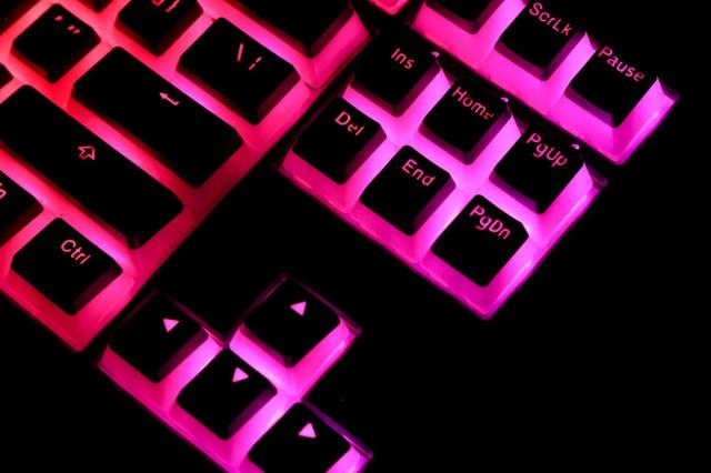 Геймърскa механична клавиатура Ducky One 2 Pudding RGB, Cherry MX Silent Red