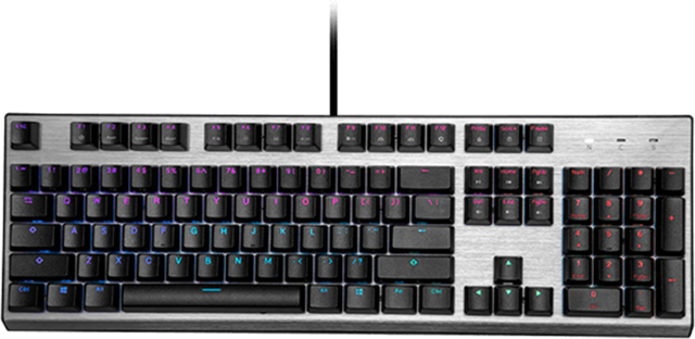 Геймърска Механична Клавиатура Cooler Master CK351, Red Switches, US Layout, Hot Swappable, RGB